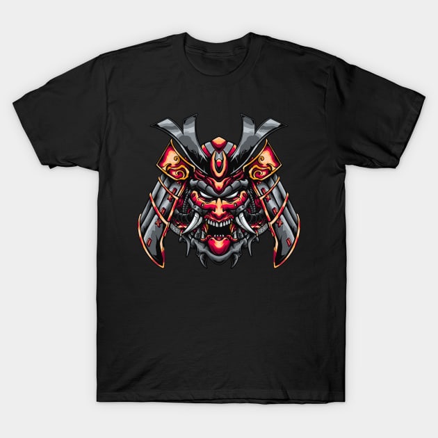 samurai illustration T-Shirt by Invectus Studio Store